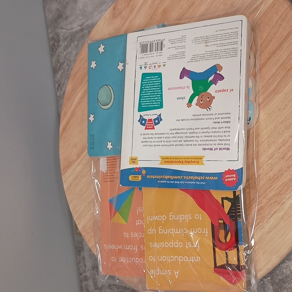 5pc Childrens Book Bundle Reading Nursery Rhymes Shapes Opposites Baby - Picture 15 of 15